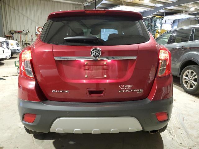 KL4CJHSB4DB080334 - 2013 BUICK ENCORE PREMIUM RED photo 6