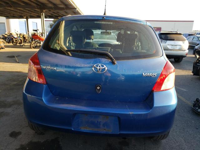 JTDJT923575082120 - 2007 TOYOTA YARIS BLUE photo 6