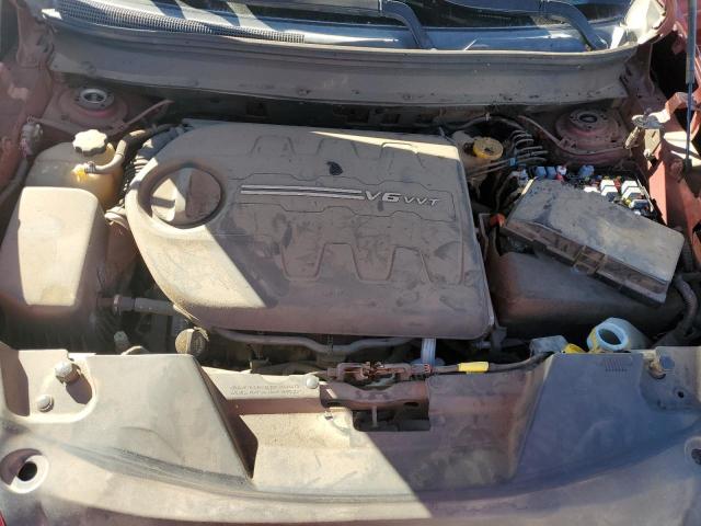 1C4PJMBSXFW785473 - 2015 JEEP CHEROKEE TRAILHAWK ბურგუნდია ფოტო 11