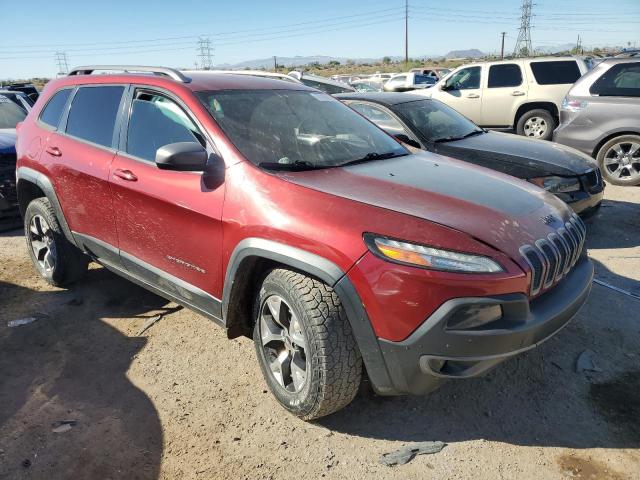 1C4PJMBSXFW785473 - 2015 JEEP CHEROKEE TRAILHAWK ბურგუნდია ფოტო 4