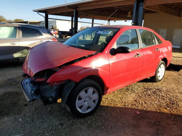 1FAFP34N27W114141 - 2007 FORD FOCUS ZX4 RED photo 1