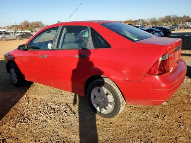 1FAFP34N27W114141 - 2007 FORD FOCUS ZX4 RED photo 2
