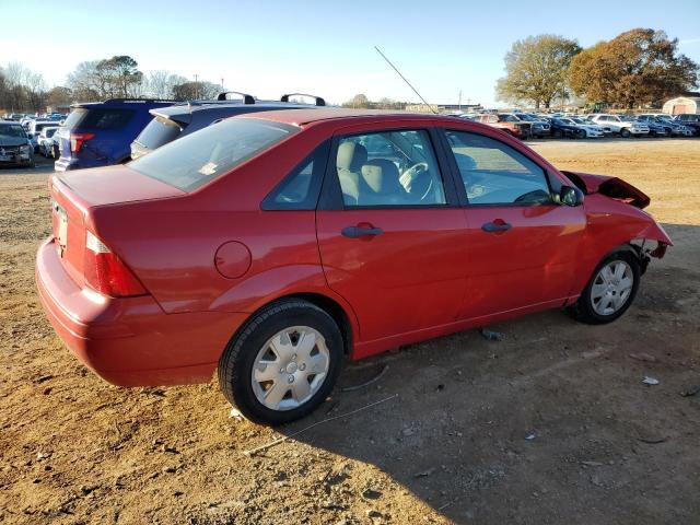 1FAFP34N27W114141 - 2007 FORD FOCUS ZX4 RED photo 3