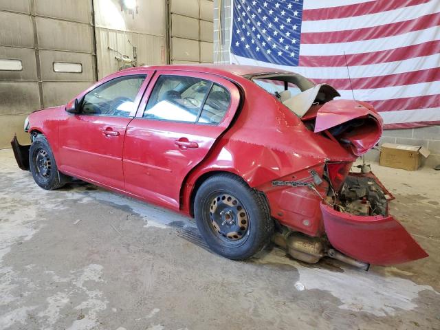 1G1AL52F657553995 - 2005 CHEVROLET COBALT LS RED photo 2