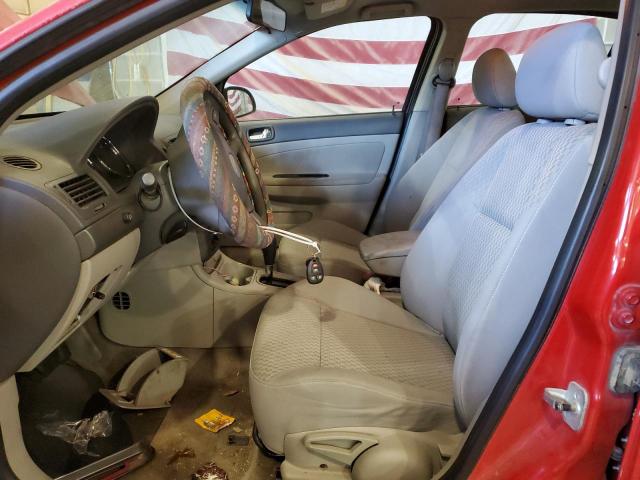 1G1AL52F657553995 - 2005 CHEVROLET COBALT LS RED photo 7