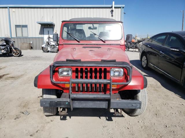 1J4FY19P1RP408045 - 1994 JEEP WRANGLER / S RED photo 5