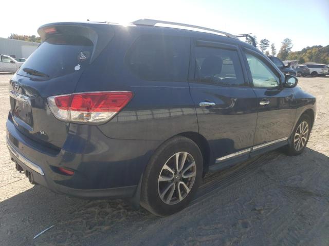 5N1AR2MN1EC688037 - 2014 NISSAN PATHFINDER S BLUE photo 3