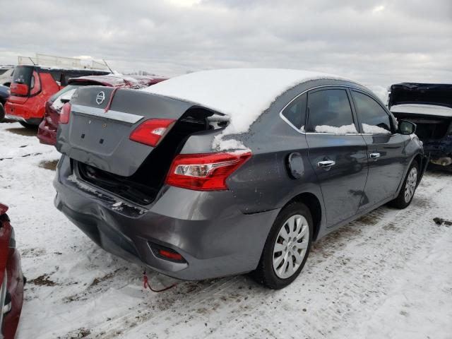 3N1AB7APXHY254550 - 2017 NISSAN SENTRA S GRAY photo 3