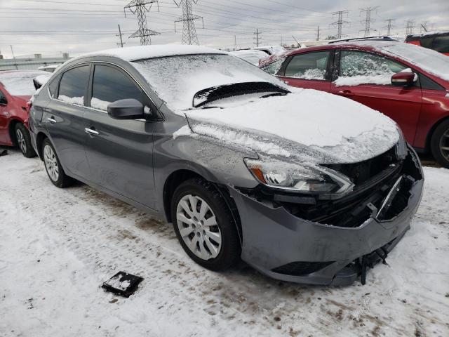 3N1AB7APXHY254550 - 2017 NISSAN SENTRA S GRAY photo 4