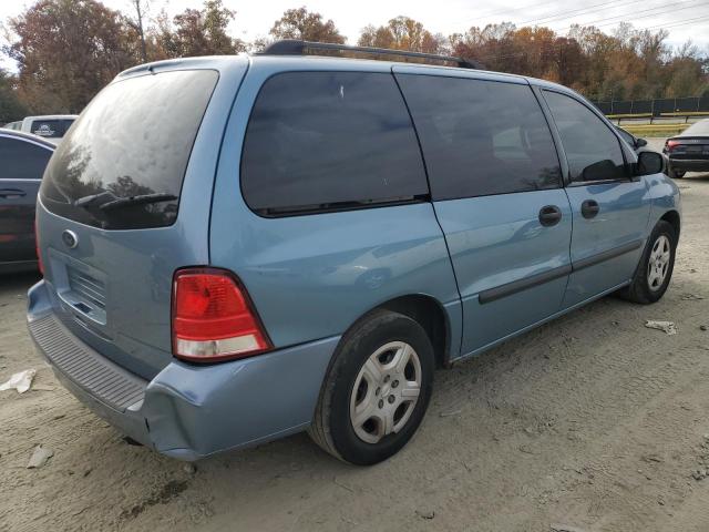 2FMZA51637BA00681 - 2007 FORD FREESTAR SE BLUE photo 3