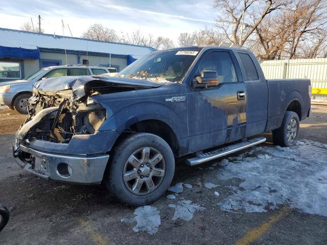 1FTEX1CMXDFA79251 - 2013 FORD F150 SUPER CAB BLUE photo 1