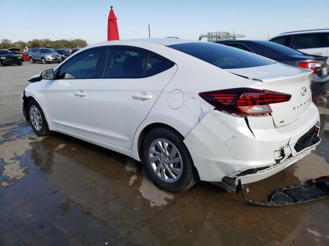 5NPD74LF7LH499925 - 2020 HYUNDAI ELANTRA SE WHITE photo 2