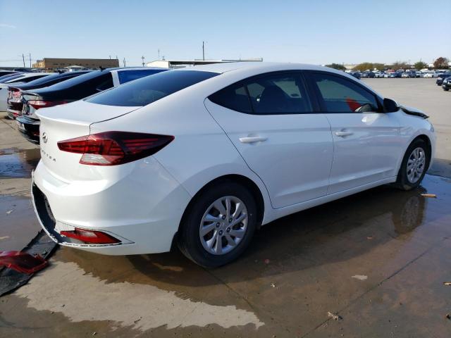 5NPD74LF7LH499925 - 2020 HYUNDAI ELANTRA SE WHITE photo 3