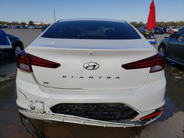 5NPD74LF7LH499925 - 2020 HYUNDAI ELANTRA SE WHITE photo 6