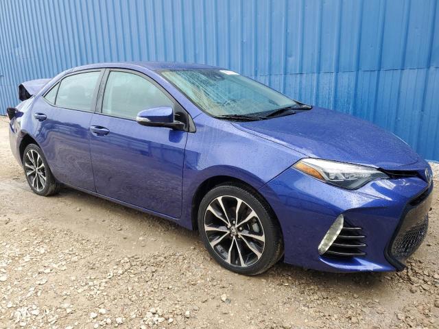 5YFBURHE4JP785891 - 2018 TOYOTA COROLLA L BLUE photo 4