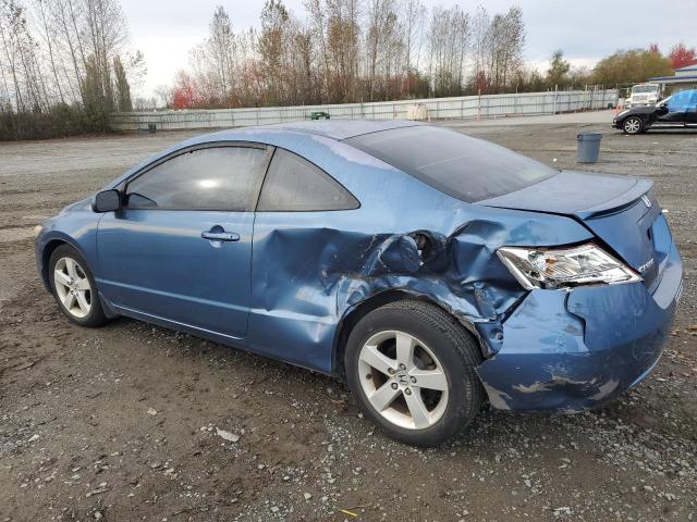 2HGFG12826H505817 - 2006 HONDA CIVIC EX BLUE photo 2