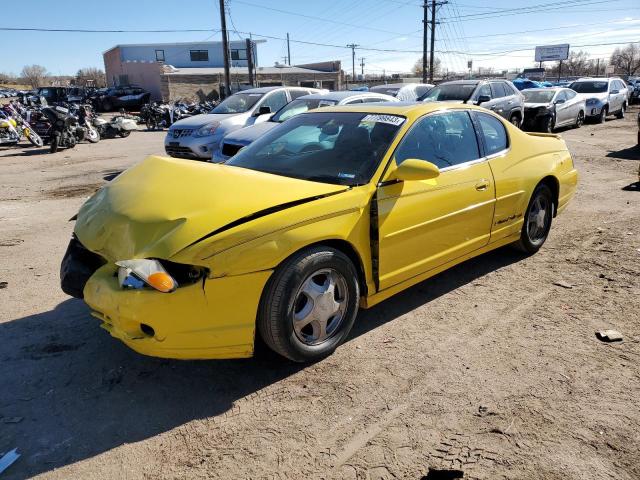 2G1WX12K639417152 - 2003 CHEVROLET MONTE CARL SS YELLOW photo 1