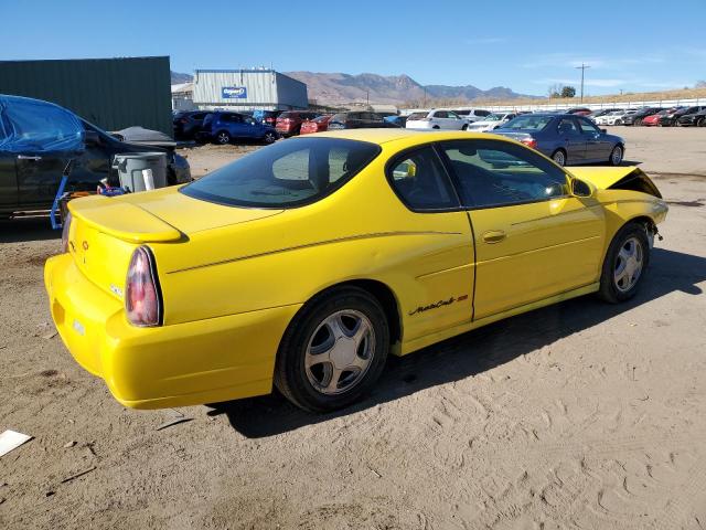 2G1WX12K639417152 - 2003 CHEVROLET MONTE CARL SS YELLOW photo 3