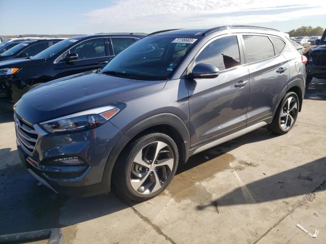 KM8J33A22JU749756 - 2018 HYUNDAI TUCSON VALUE GRAY photo 1