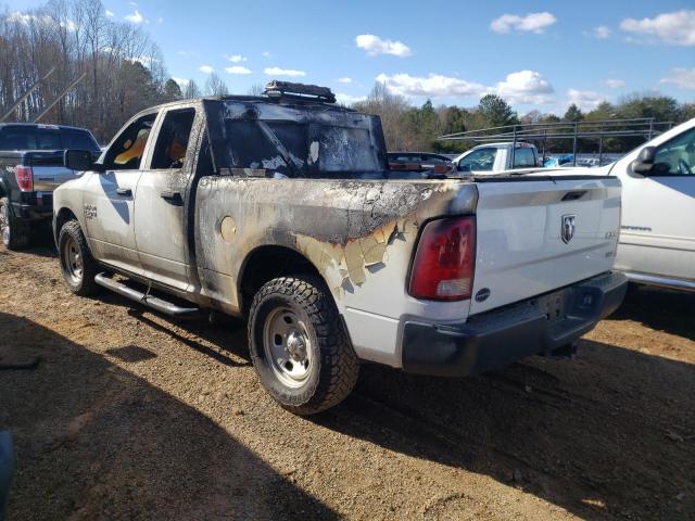 1C6RR7FG0KS615107 - 2019 RAM 1500 CLASS TRADESMAN WHITE photo 2