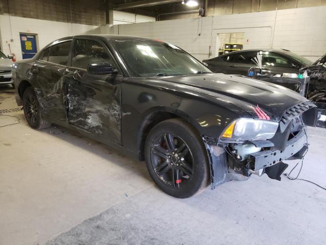 2B3CL1CG5BH550703 - 2011 DODGE CHARGER POLICE BLACK photo 4