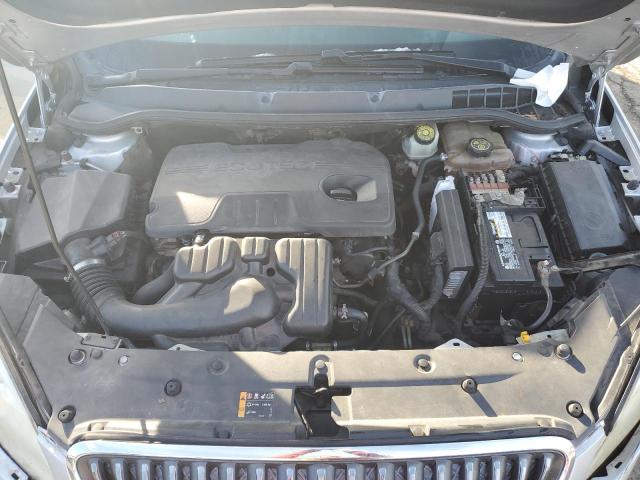 1G4PP5SK7C4202929 - 2012 BUICK VERANO GRAY photo 11