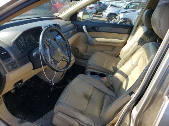 JHLRE48757C027174 - 2007 HONDA CR-V EXL BEIGE photo 7