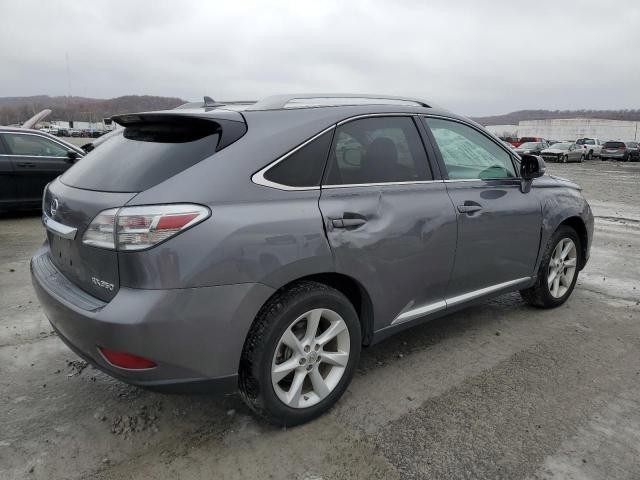 2T2ZK1BA0CC073601 - 2012 LEXUS RX 350 GRAY photo 3