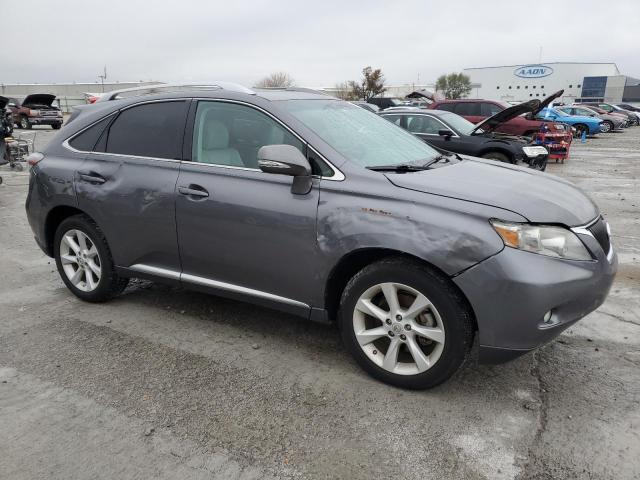 2T2ZK1BA0CC073601 - 2012 LEXUS RX 350 GRAY photo 4