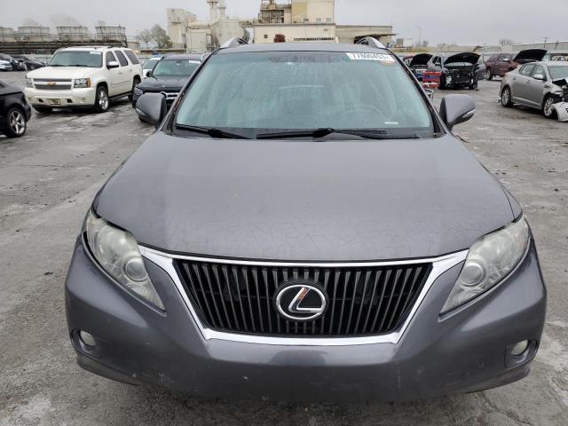 2T2ZK1BA0CC073601 - 2012 LEXUS RX 350 GRAY photo 5