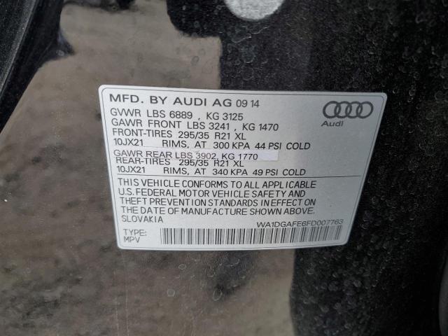 WA1DGAFE6FD007763 - 2015 AUDI Q7 PRESTIGE Qara foto 12