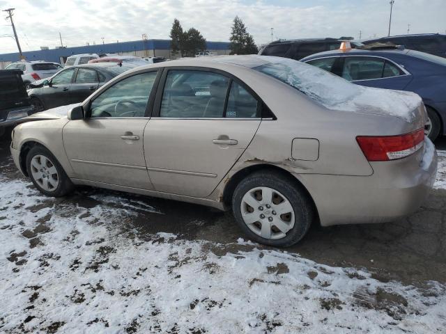 5NPET46C07H226980 - 2007 HYUNDAI SONATA GLS BEIGE photo 2