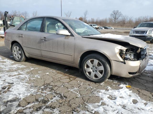 5NPET46C07H226980 - 2007 HYUNDAI SONATA GLS BEIGE photo 4