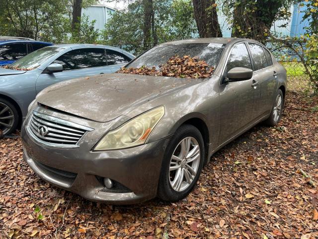 JN1CV6ARXAM455109 - 2010 INFINITI G37 BROWN photo 2