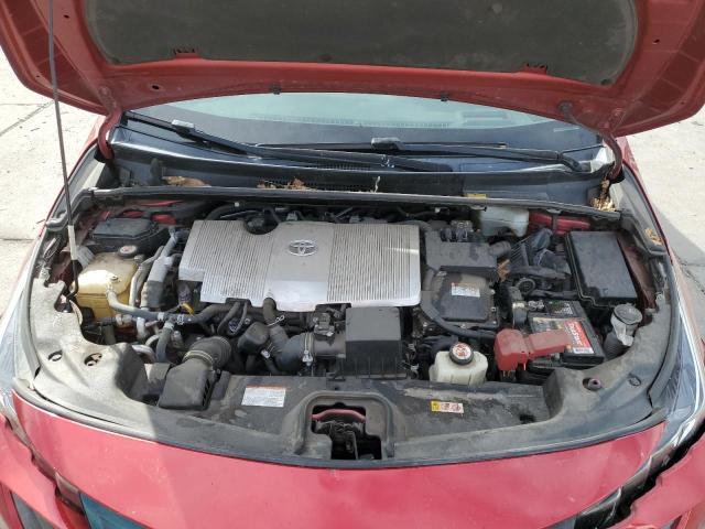 JTDKARFP8H3011448 - 2017 TOYOTA PRIUS PRIM წითელი ფოტო 11