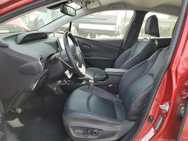 JTDKARFP8H3011448 - 2017 TOYOTA PRIUS PRIM წითელი ფოტო 7