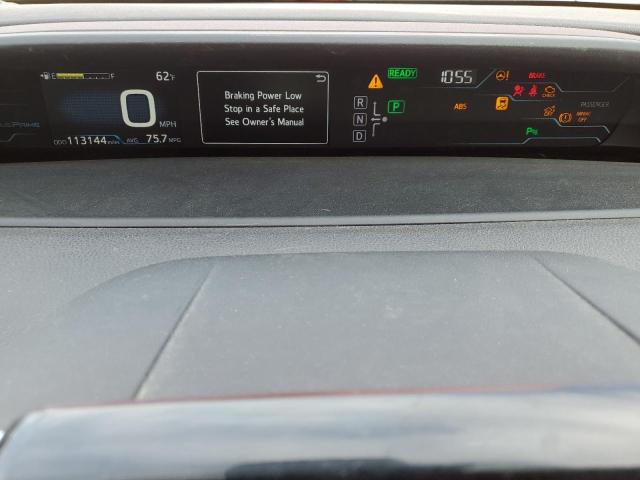 JTDKARFP8H3011448 - 2017 TOYOTA PRIUS PRIM წითელი ფოტო 9