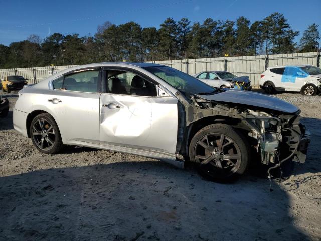 1N4AA5AP6EC449382 - 2014 NISSAN MAXIMA S SILVER photo 4