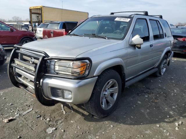 JN8DR09Y42W733849 - 2002 NISSAN PATHFINDER LE SILVER photo 1