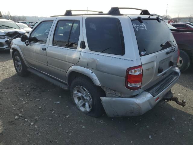 JN8DR09Y42W733849 - 2002 NISSAN PATHFINDER LE SILVER photo 2