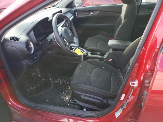 3KPF24AD2KE105811 - 2019 KIA FORTE FE RED photo 7