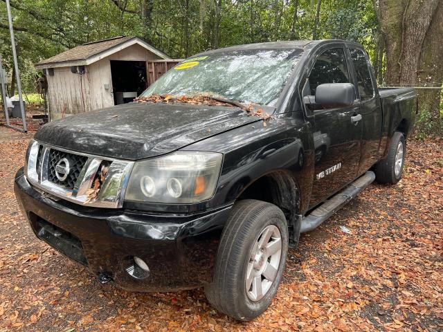 1N6AA06CX9N319504 - 2009 NISSAN TITAN XE BLACK photo 2