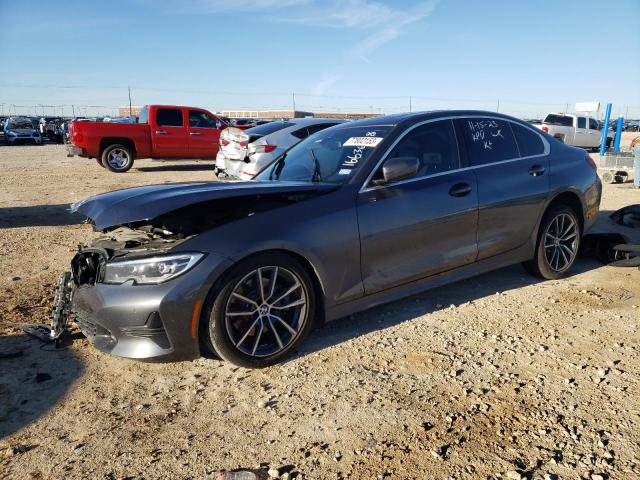 3MW5R7J09L8B13021 - 2020 BMW 330XI GRAY photo 1