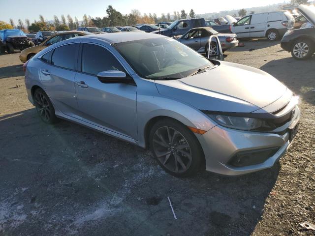 2HGFC2F87KH531772 - 2019 HONDA CIVIC SPORT 银色 照片 4