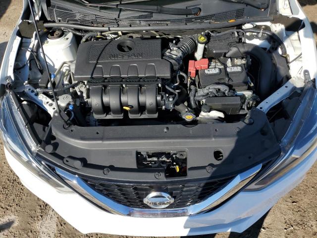 3N1AB7AP3KY456721 - 2019 NISSAN SENTRA S WHITE photo 11