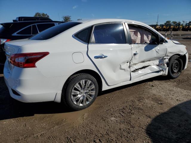 3N1AB7AP3KY456721 - 2019 NISSAN SENTRA S WHITE photo 3