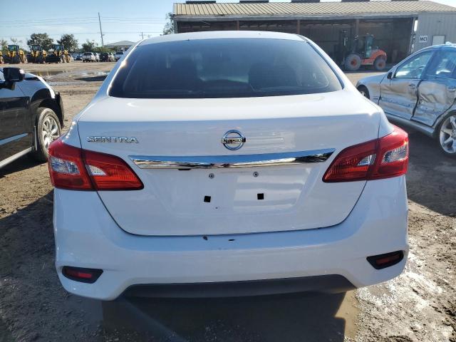 3N1AB7AP3KY456721 - 2019 NISSAN SENTRA S WHITE photo 6