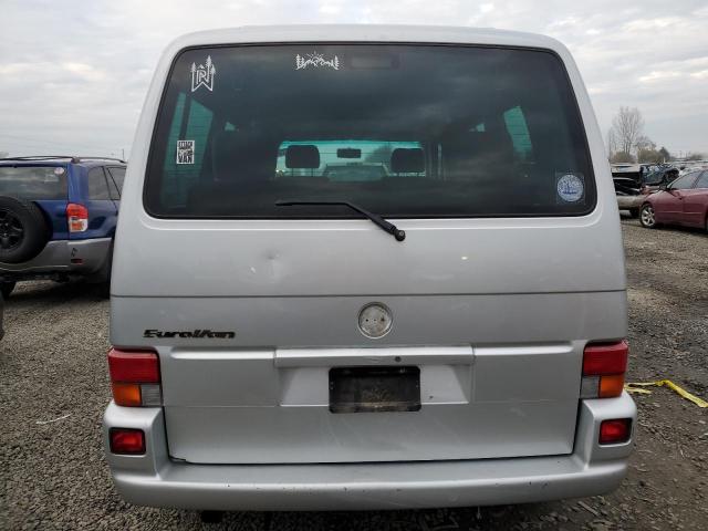 WV2MB47081H098711 - 2001 VOLKSWAGEN EUROVAN MV SILVER photo 6