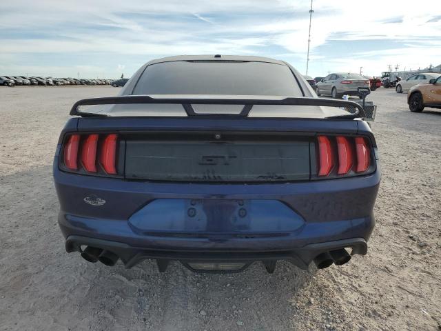 1FA6P8CF8K5185818 - 2019 FORD MUSTANG GT BLUE photo 6