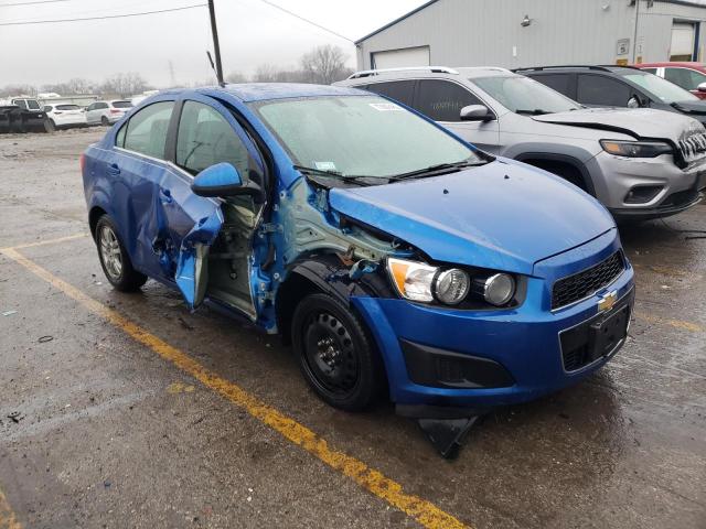 1G1JC5SH8G4182277 - 2016 CHEVROLET SONIC LT BLUE photo 4